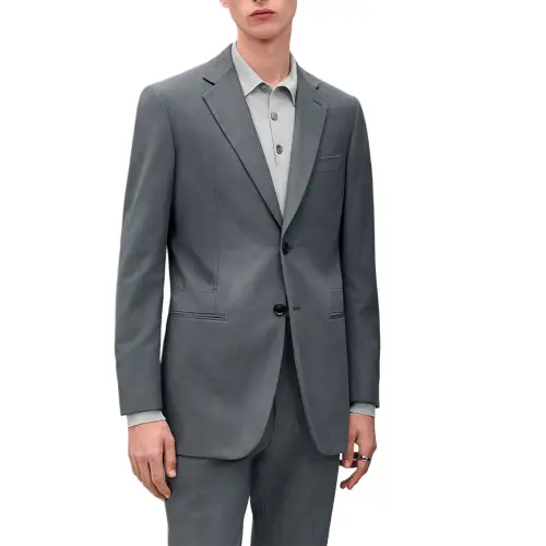 HERMES Business Suit Coat Men's Storm Gray