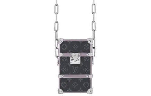 LOUIS VUITTON TRUNK BOX Metal Necklaces Unisex