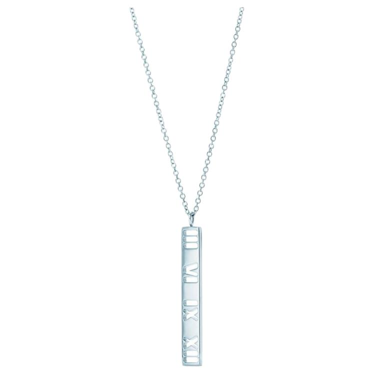 Женская подвеска TIFFANY & CO. Atlas (серебристая)