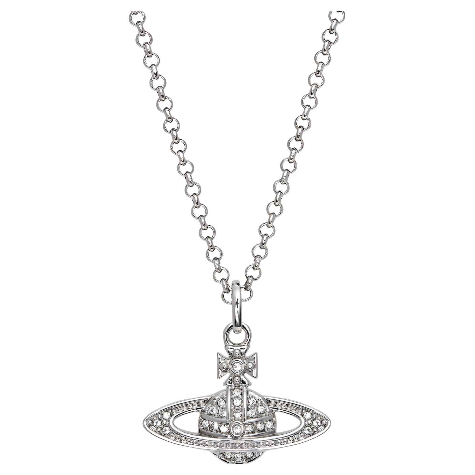 アクセサリー Vivienne Westwood BONE Necklace Vivienne Westwood Bone Necklace Choker Rhinestone Length 42