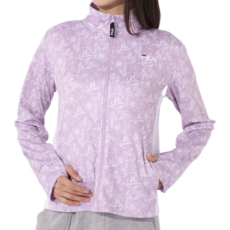 FILA Jackets Women's Purple Stand Collar Moderate Other