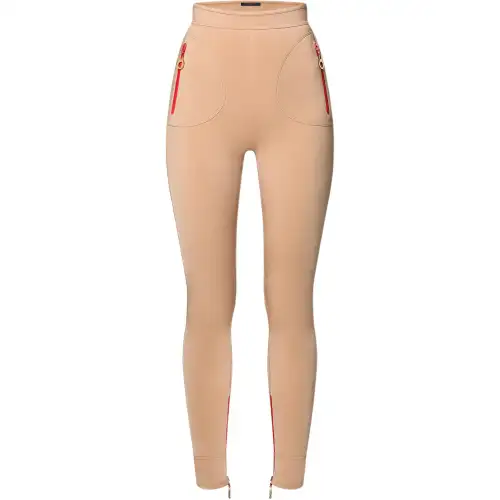 LOUIS VUITTON Sports Pants Women's Caramel
