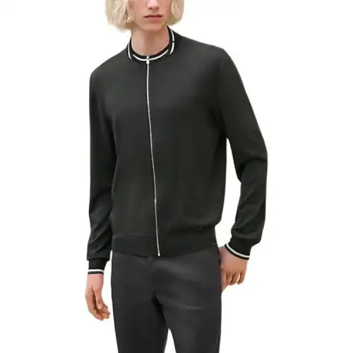 HERMES Jackets & Coats Men's Black