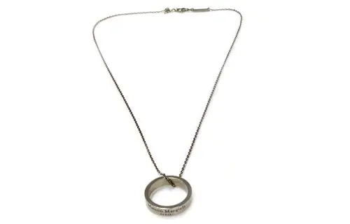 Maison Margiela Silver Necklaces Unisex Silver