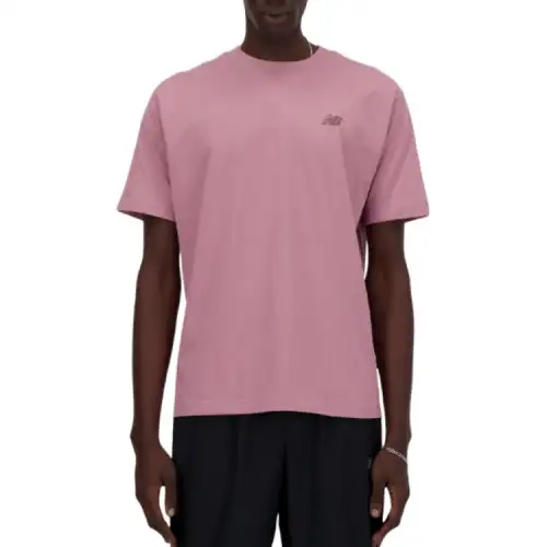 New Balance T Shirts Men's Rose Crew Neck