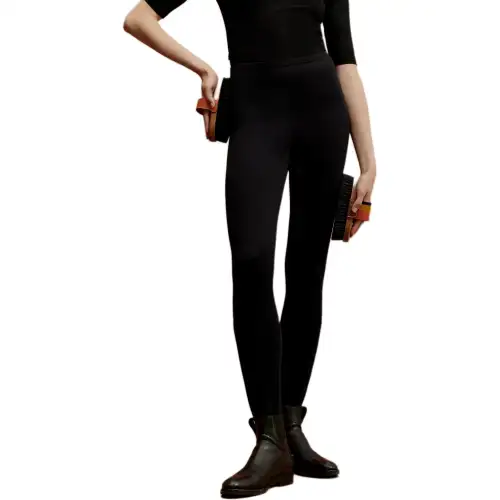 HERMES Leggings Women's Black Moderate