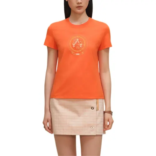 HERMES FW25 Regular T Shirt Women's