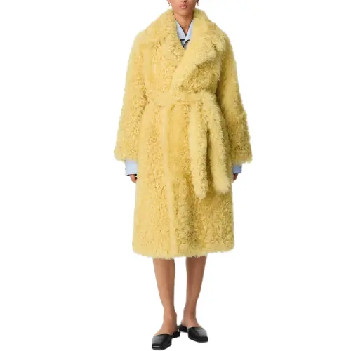 Bottega Veneta Coat Women's Yellow