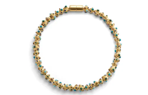 Bottega Veneta Necklaces Women's Gold