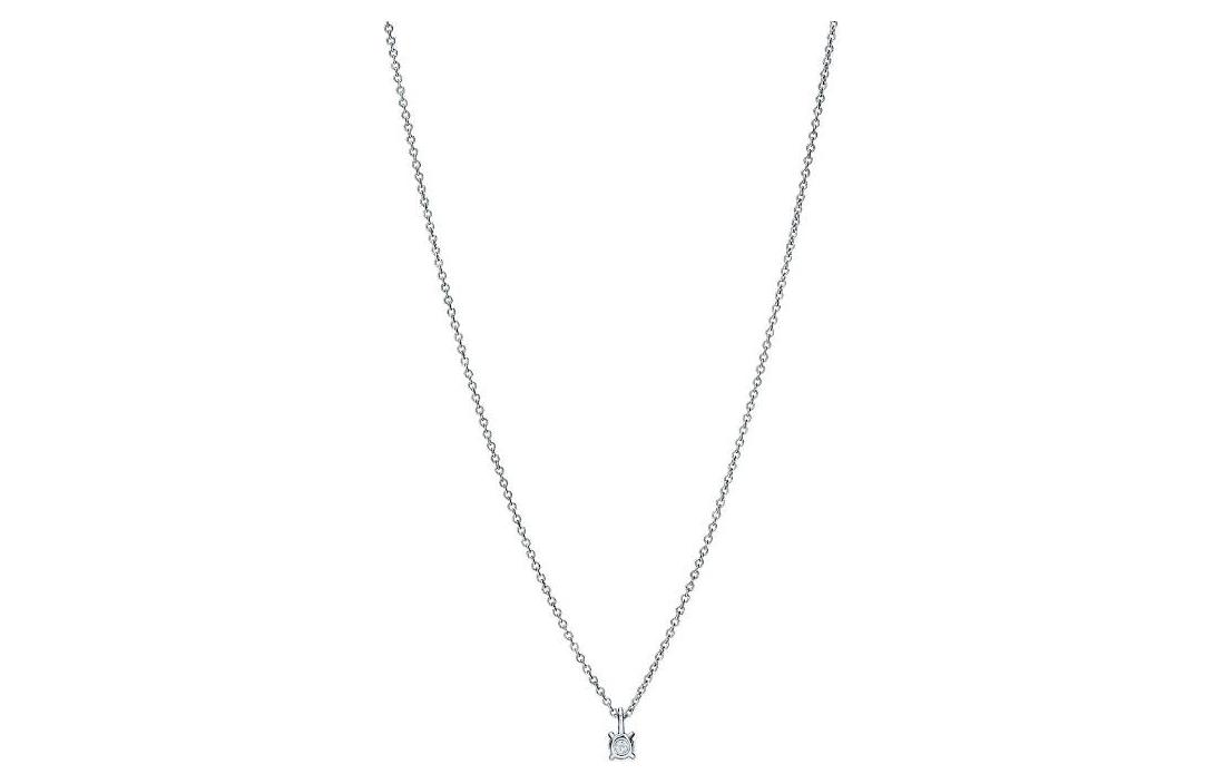 Женское колье TIFFANY (серебристое)