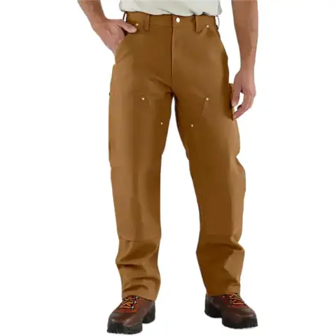 Carhartt 106679 B01 Upgraded Firm Duck Double Front Utility Work Pant Cargo Pants LOOSE FIT Men's