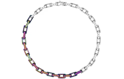 LOUIS VUITTON Chain Necklace Monogram