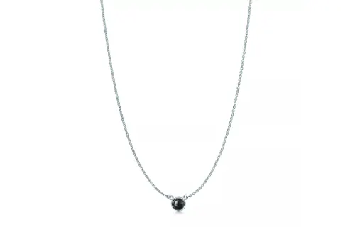 TIFFANY & CO. Elsa Peretti® Necklaces Women's Silver/Black