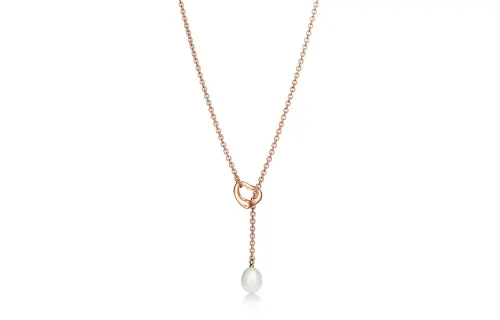TIFFANY & CO. Elsa Peretti® 18K Rose Gold, Pearl Necklaces Women's