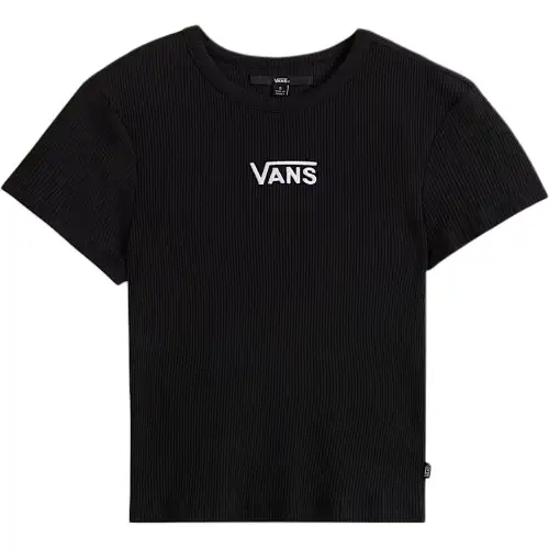 Vans T Shirts Women's Black Crew Neck