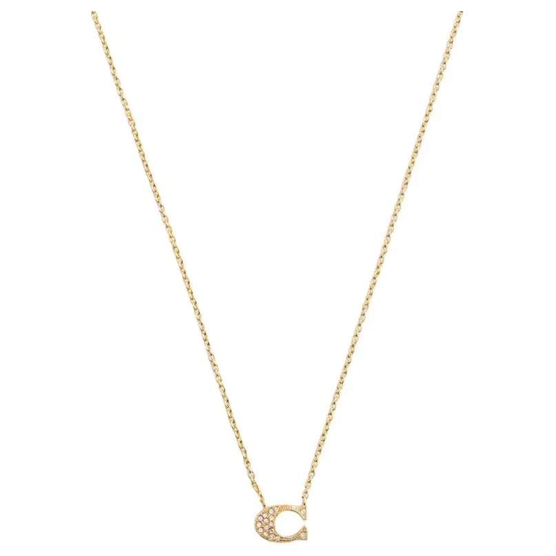 COACH Original Design Necklaces Women's Gold