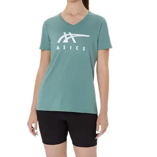 Asics T Shirt Women's Turquoise