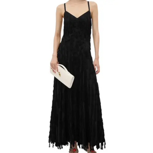 Bottega Veneta Slip Dress Women's Black