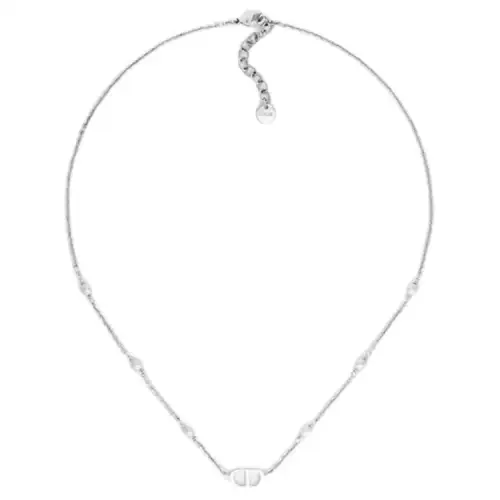 DIOR Classic CD Necklace Series Metal Necklaces Women's