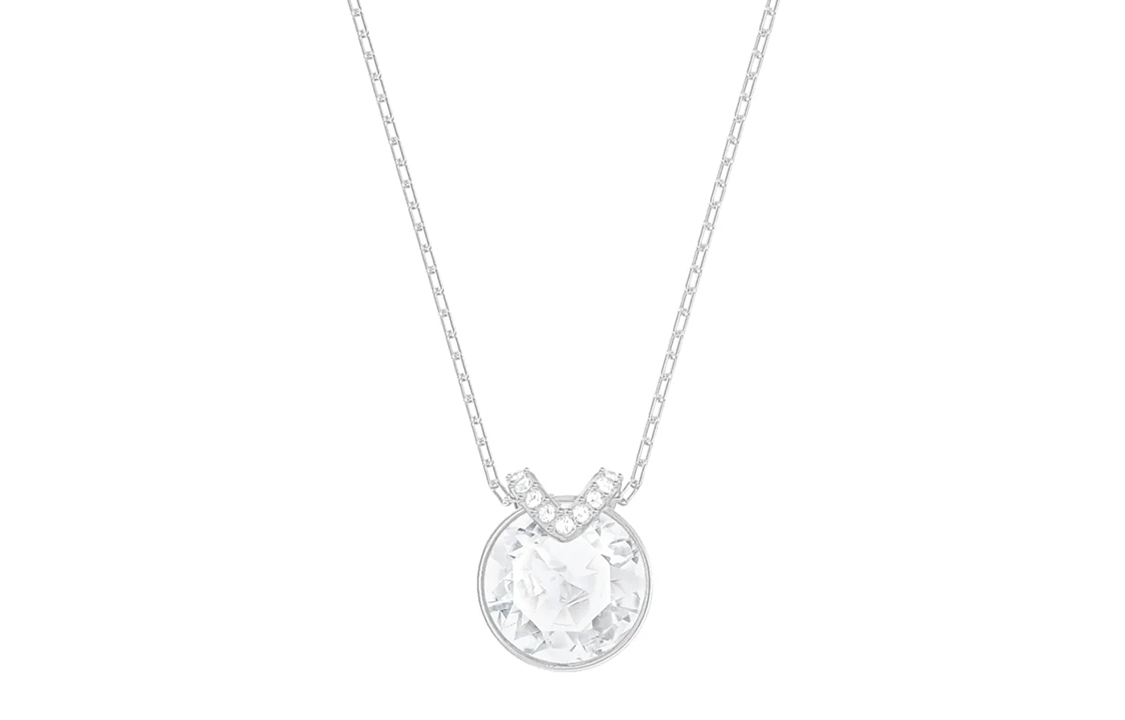 Женское колье Swarovski Bella (серебряное)