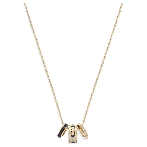COACH Copper Necklaces Women's Gold