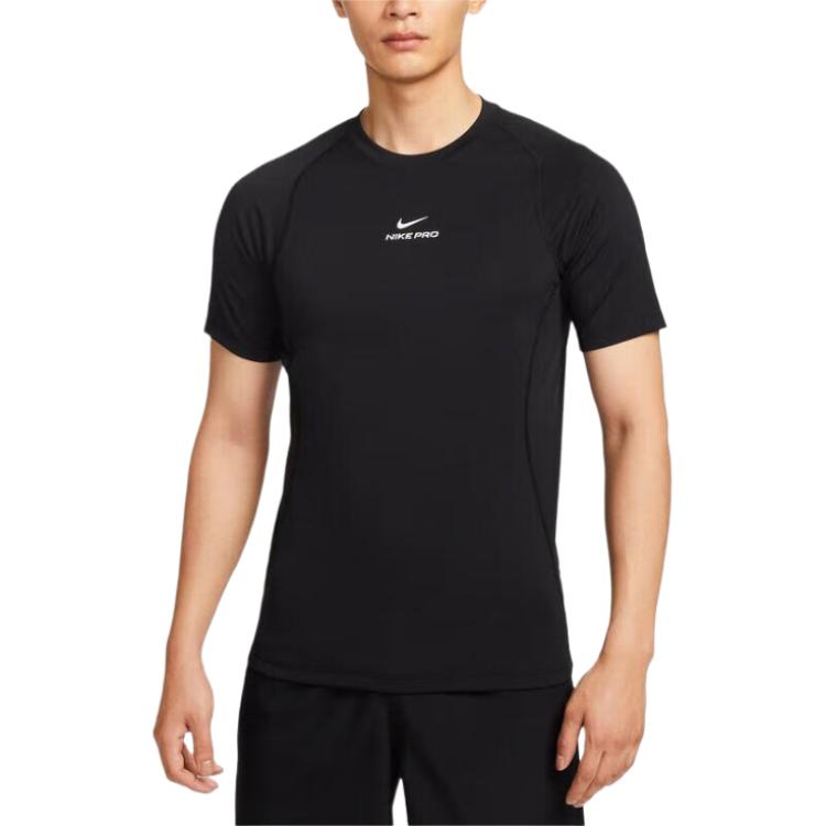 Мужская футболка Nike Pro DF (черная)