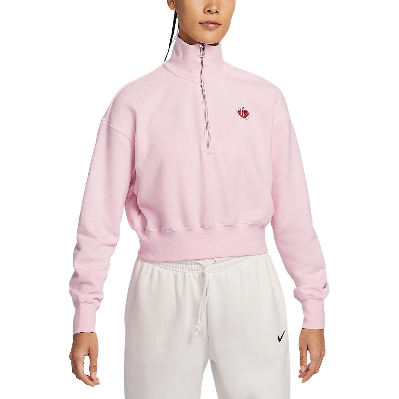 Женское худи Nike Sportswear Phoenix Fleece (розовое)