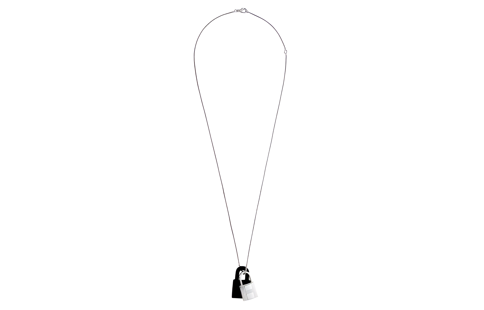 Женское necklace Hermes O'Kelly (коричневое) — фото 3