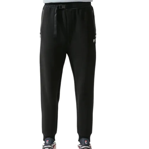 FILA Knitted Sweatpants Men's Jet Black