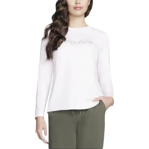 Skechers Regular T Shirt Women's Lavender/Pink