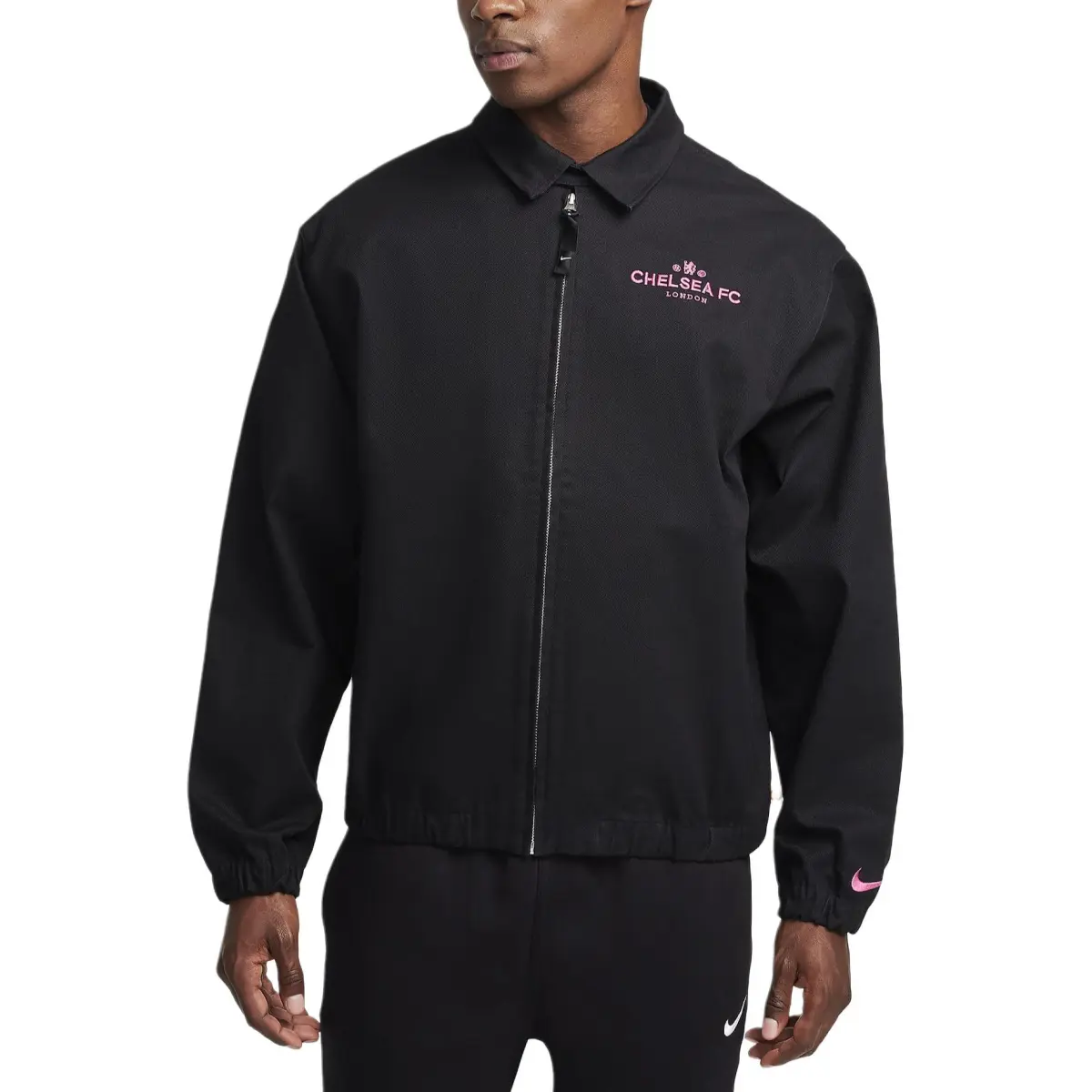 Nike Chelsea FC Jackets & Coats Men's Black/Pink