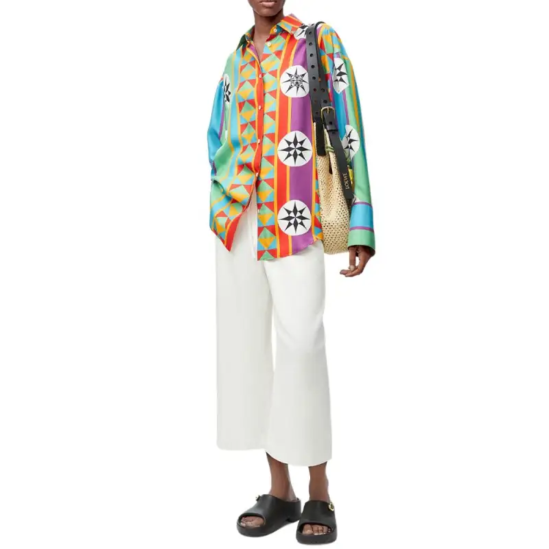 LOEWE Paula's Ibiza SS25 Casual Pants Women's White