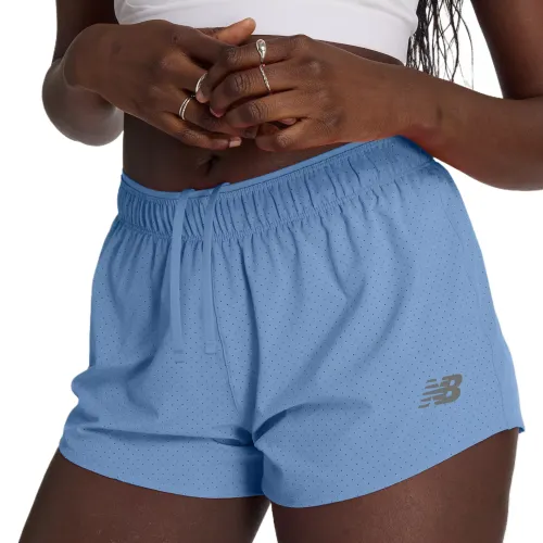 New Balance RC Short 3 Sports Shorts Women's Blue ELE