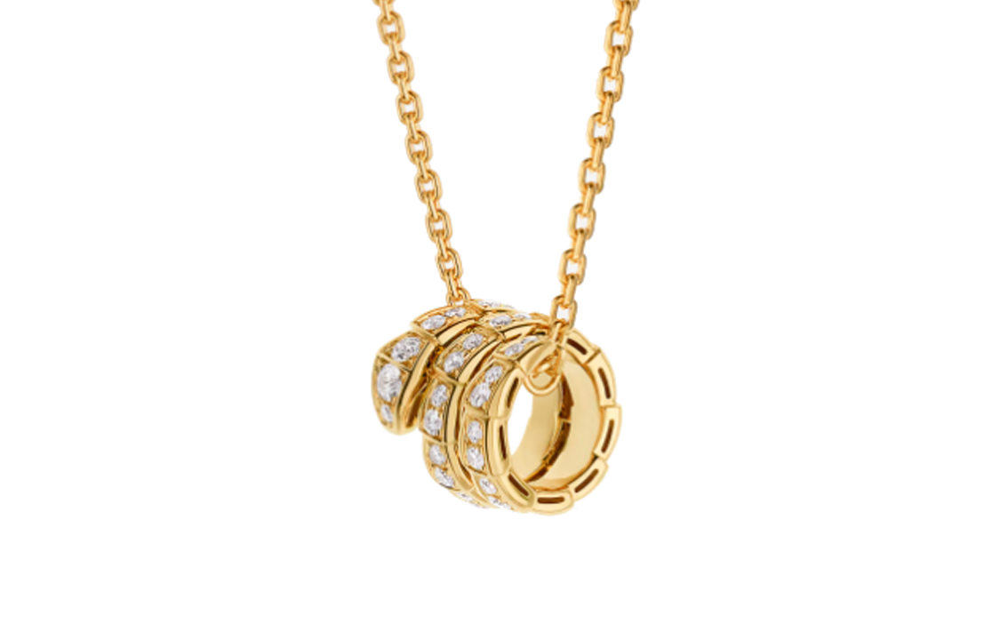 BVLGARI SERPENTI VIPER Necklaces Women's Gold