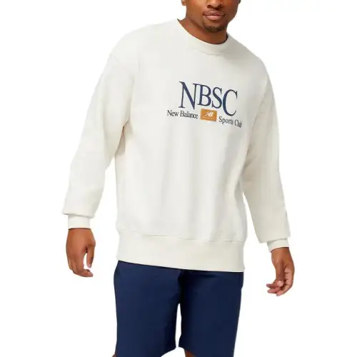 New Balance Sweatshirt Men's Gray White