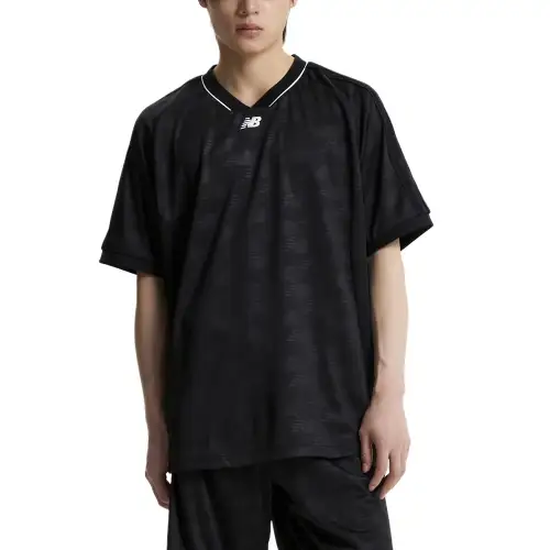 New Balance Uni NbscSEMI Over FIT SPORTS CLUB Basketball Jersey Unisex 19 Black