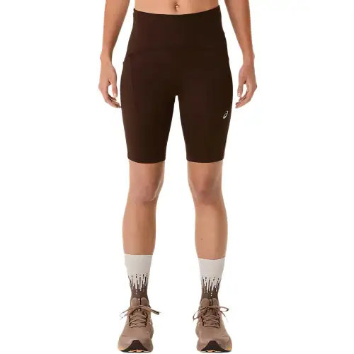 Asics ROAD Sports Shorts Women's Coffee
