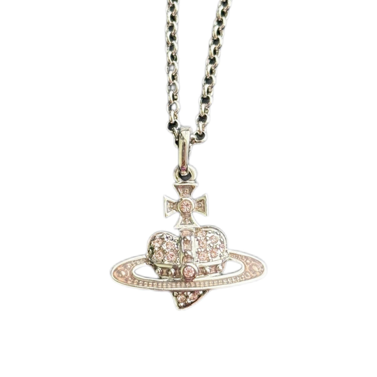 Подвеска Vivienne Westwood Reverse Heart (серебряная)