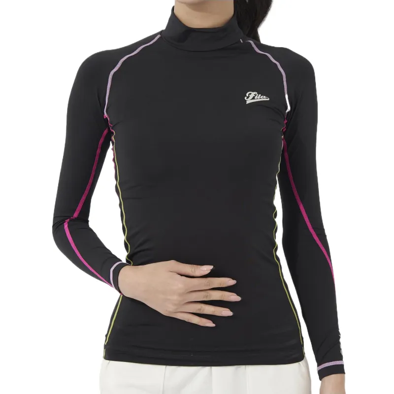 FILA Sweatshirt Women's Black Pink