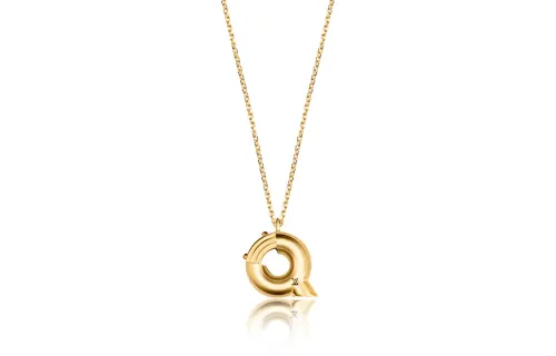 LOUIS VUITTON Brass Metal Necklaces Women's