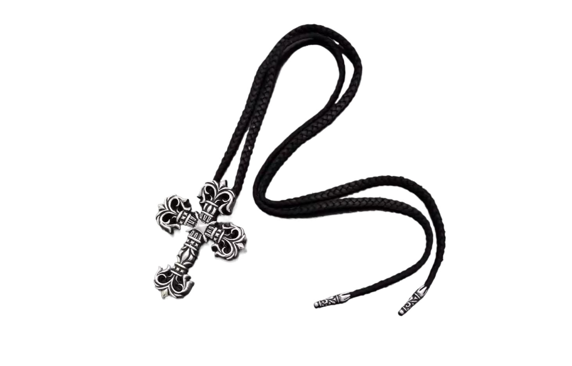 Chrome Hearts 925 Sterling Silver Necklaces Unisex Silver