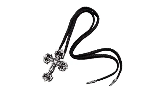 Chrome Hearts 925 Sterling Silver Necklaces Unisex Silver