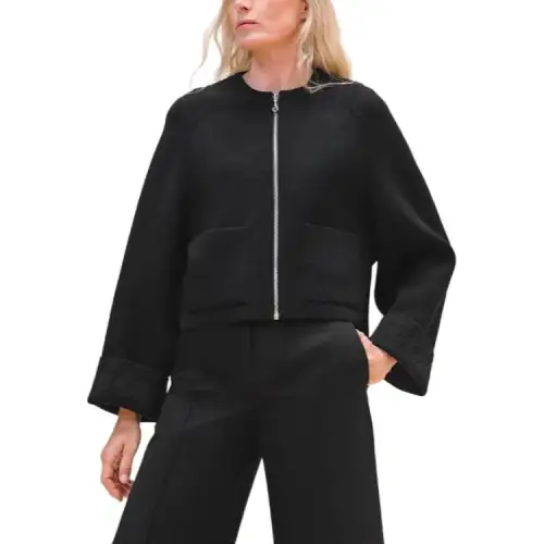 HERMES Jackets & Coats Women's Black