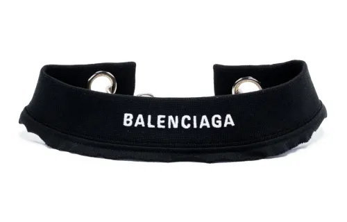 【Previous Season】logo-print choker necklace
