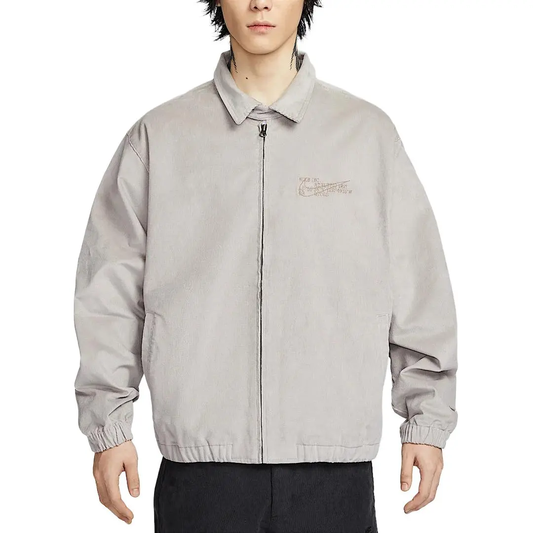 Nike Sportswear AS M HARRINGTON JKT CORD OP Jackets & Coats Men's Light Gray