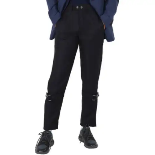 Burberry Casual Pants Men's Black
