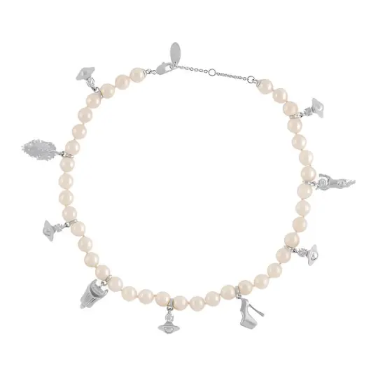 Vivienne Westwood Anglo pearl necklace