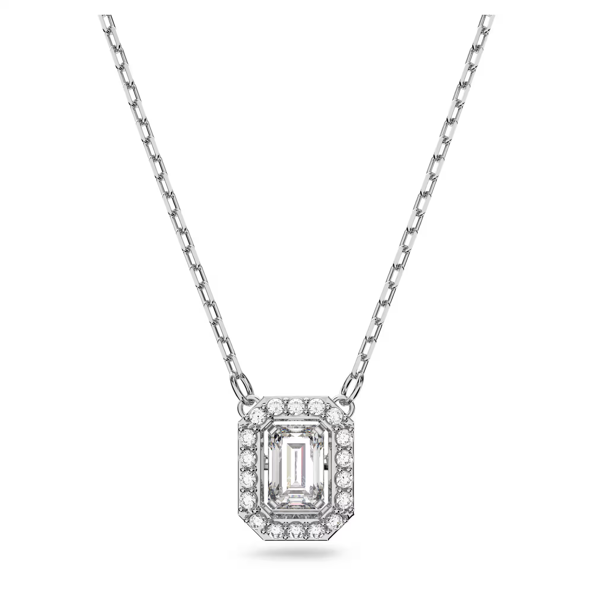 Женское колье Swarovski Una Millenia (серебристое)