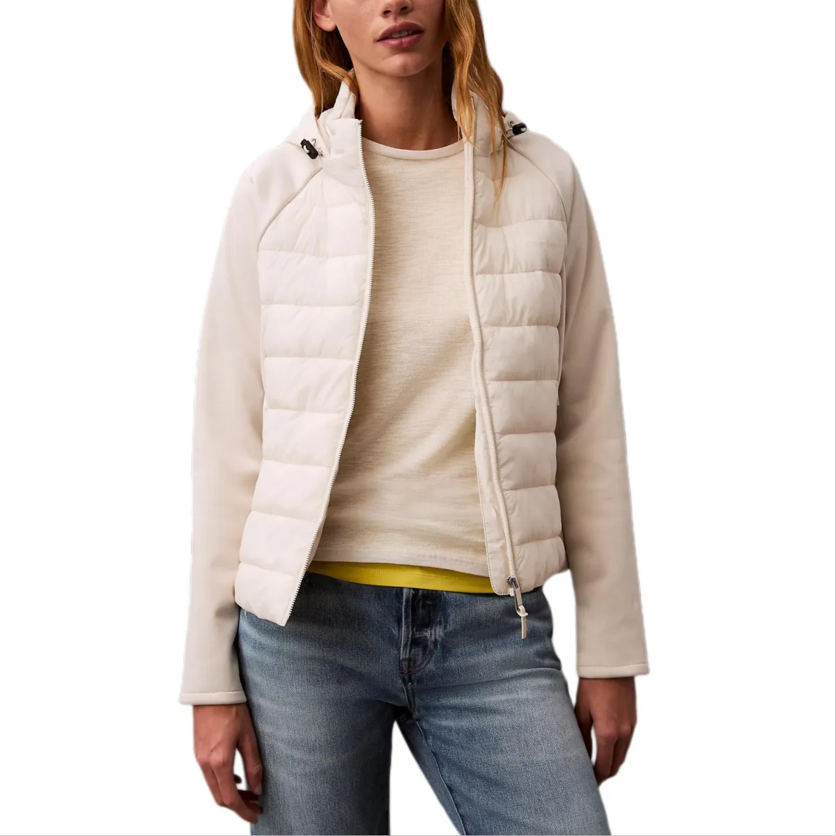 CALVIN KLEIN Puffer Jacket Women's White