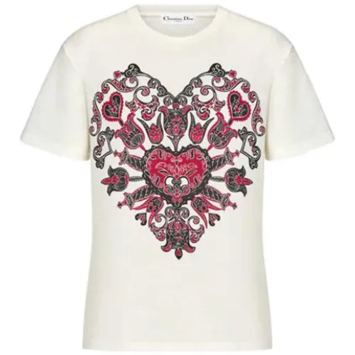 DIOR SS23 Regular T Shirt Women's Ecru